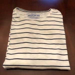 Long sleeve striped shirt